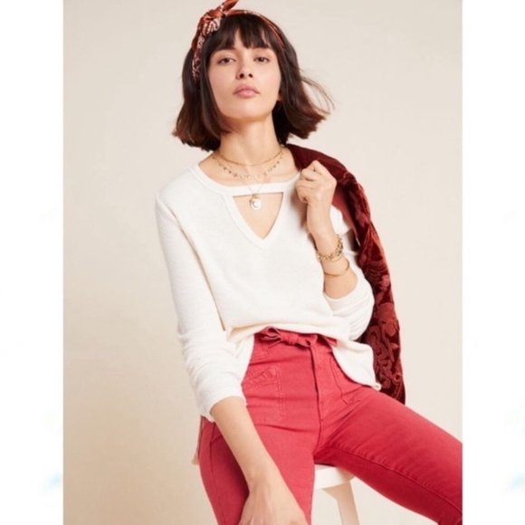 Anthropologie | NWT Nadia Waffle Tunic Top - Picture 3 of 16